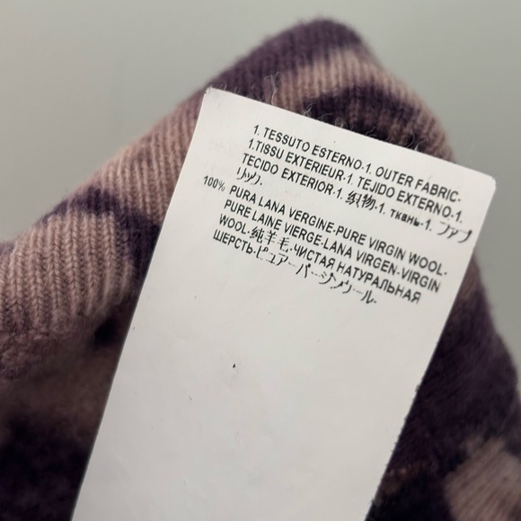 Authentic Versace Collection Tiger Motif Crewneck Sweater - Plum & Taupe - Picture 7 of 8